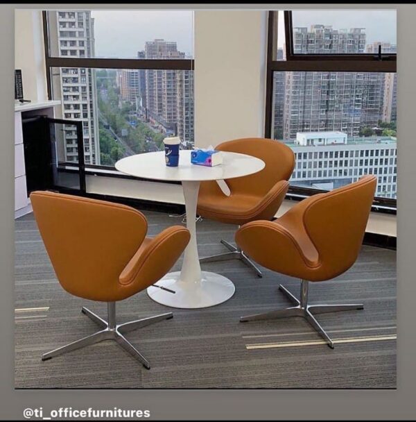 Executive leisure chair and table set just as picture