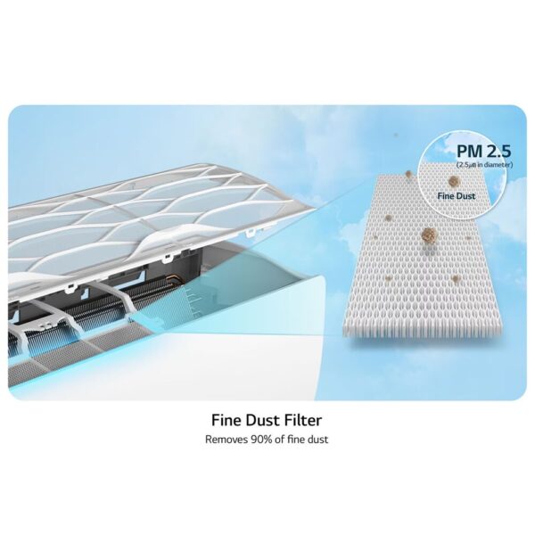 LG Split AC 1.0HP Dual Inverter: Advanced Features for Comfort - Image 14