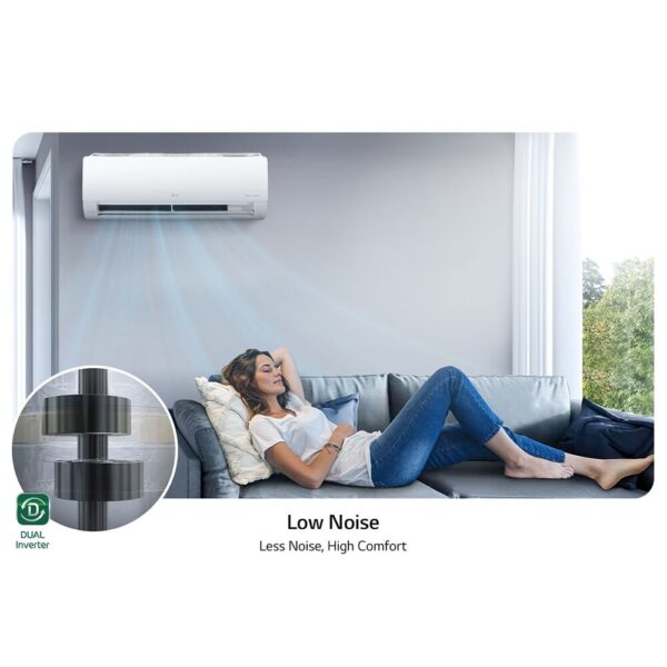 LG Split AC 1.0HP Dual Inverter: Advanced Features for Comfort - Image 11