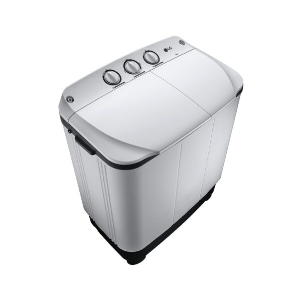 LG WP-710RD 6KG Top Load Twin Tub Washing Machine - Image 2
