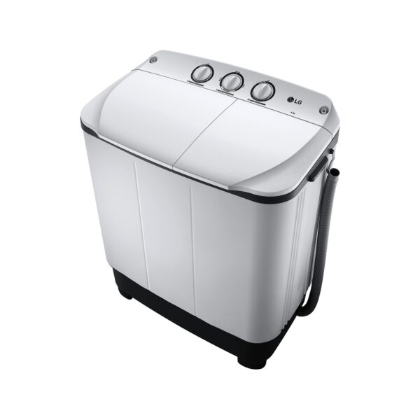LG WP-710RD 6KG Top Load Twin Tub Washing Machine - Image 3
