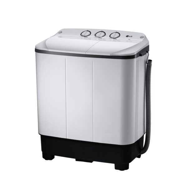 LG WP-710RD 6KG Top Load Twin Tub Washing Machine - Image 7
