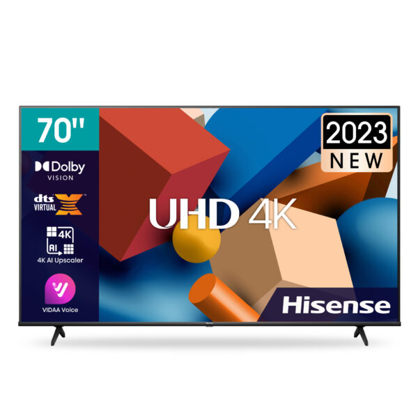 Hisense 70 Inch Television A6K Series UHD 4K TV
