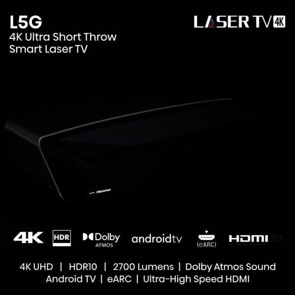 Hisense 100 Inch Television L5 Series Laser 4K HDR Smart TV - Image 2