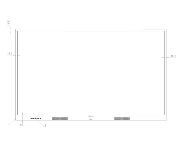 Hisense 86 Inch Television WR60AE UHD 4K Smart Interactive Digital Board - Image 3