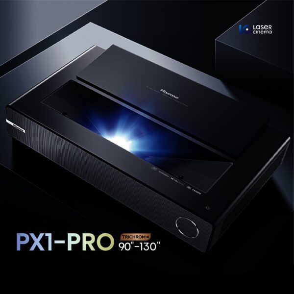 Hisense PX1-PRO 90”-130” Trichroma 4K Laser Cinema Television