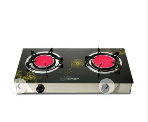 GLASS-TOP G/COOKER QGC-2BG INFRARED
