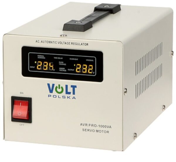 VOLTAGE STABILIZER AVR-PRO 1000VA, WITH DC OUTPUT