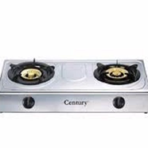 CENTURY  2 BURNER GAS COOKER STAINLESS