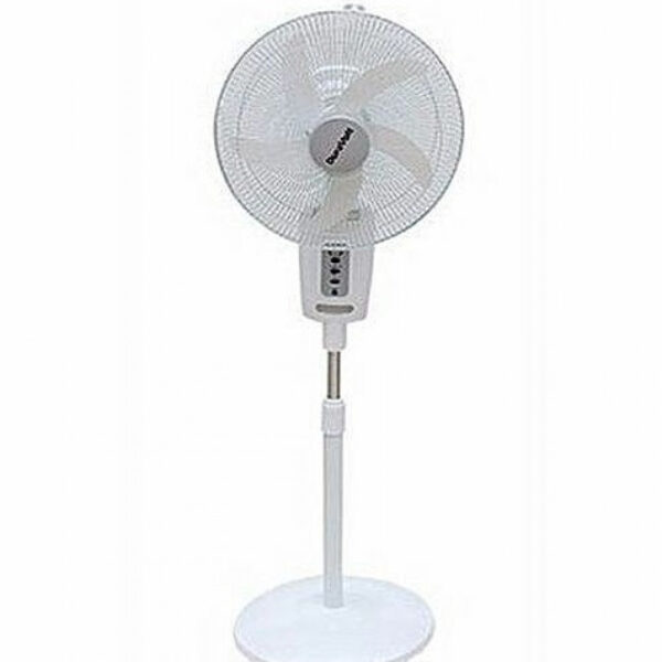 Duravolt 18" standing fan DSF-183 White