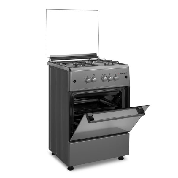 Maxi 60*60 (3+1) Burner Gas Cooker INOX - Image 6