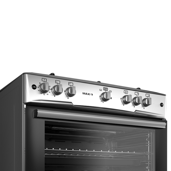 Maxi 60*90 5 Burner Gas Cooker INOX - Image 5