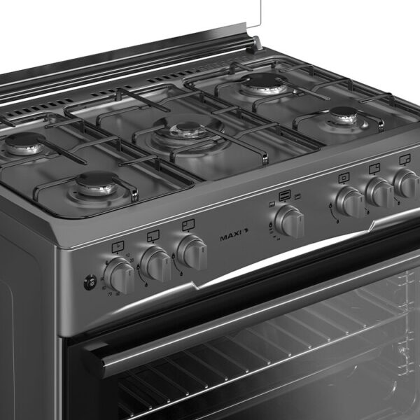Maxi 60*90 5 Burner Gas Cooker INOX - Image 6