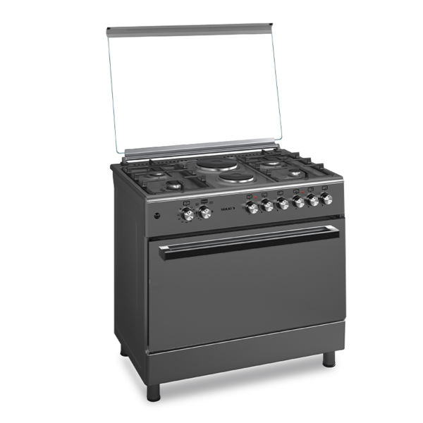 Maxi 60*90 (4+2) Burner Gas Cooker Matte INOX TR - Image 3