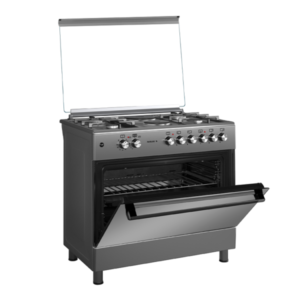 Maxi 60*90 (4+2) Burner Gas Cooker Matte INOX TR - Image 4