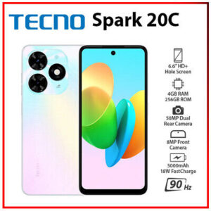 TECNO Spark 20C 4GB+256GB Dual SIM Unlocked Android Cell Phone