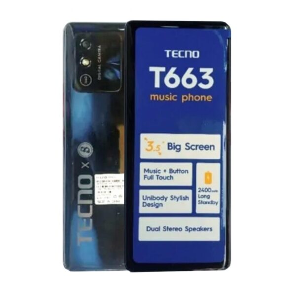 Tecno T663,3.5″inch Touchscreen,dual Stereo Speakers - Image 2